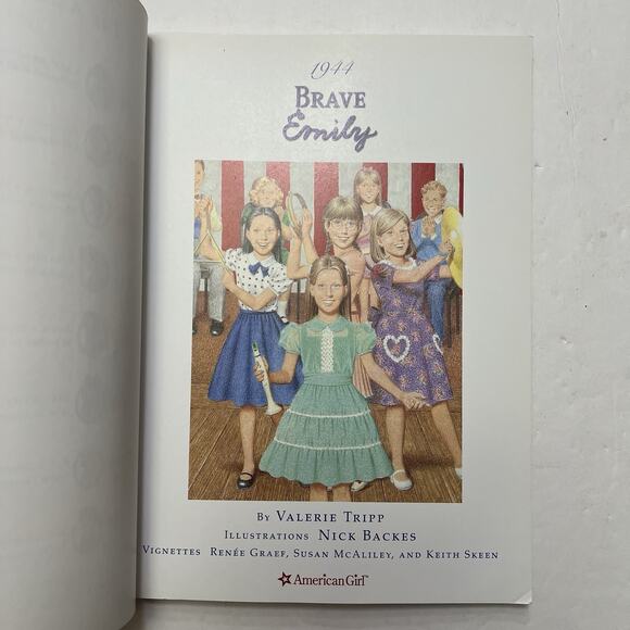 American Girl Brave Emily Book Paperback by Valerie Tripp 2006 - Picture 2 of 6